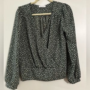 Animal Print Blouse